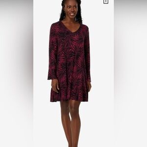 Tammy Bahama Merlot Palm Nightgown